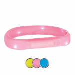 Vilkur Flash light band USB L-XL 70cm/18mm green