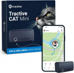 Tractive GPS Mini positsioneerimisseade ja kaelarihm kassile, tumesinine