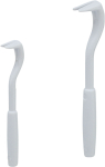 Puugieemaldaja, 2 tk, 6&ndash;4.5 cm, valge