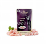 T&auml;iss&ouml;&ouml;t (konserv) NUEVO Super-Premium kassidele - kanaliha ja k&uuml;&uuml;lik 85g