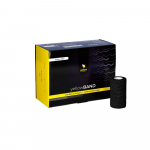 Isekleepuv side yellowBAND 10 cm &times; 4,5 m, must, N1