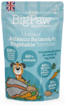 Little Bigpaw koera einekotike aurutatud l&otilde;he ja k&ouml;&ouml;giviljadega 85 g