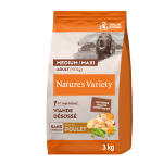Nature's Variety Dog No Grain Adult Medium/Maxi Chicken 3kg