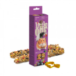Little One maiusepulgad marjadega hamstritele, rottidele, hiirtele ja liivahiirtele 2x60g