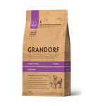 Grandorf Lambaliha ja Kalkuniliha T&auml;iskasvanud Suurtele Koertele 3kg