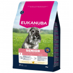 EUKANUBA Senior kanalihaga v&auml;ikestele koertele 3 kg