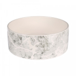 Flamingo s&ouml;&ouml;gi- ja joogikauss koertele &ldquo;Marmi&rdquo;, hall, 1,7L