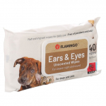 Flamingo silma- ja k&otilde;rvapuhastuslapid, 40 tk, 18 x 16 cm