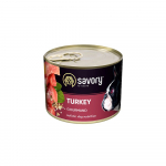 Savory konserv koertele Gourmand kalkuniga 200g