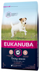 EUKANUBA Senior kanalihaga v&auml;ikestele koertele 3 kg