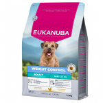 EUKANUBA Adult kanalihaga kaaluj&auml;lgimiseks v&auml;ikestele ja keskmistele koertele 2.3 kg