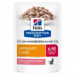 Hill's Prescription Diet c/d Stress kassi einekotike l&otilde;hega 85g 12TK