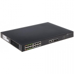 Splitter Splitter Switch|DAHUA|16x10Base-T / 100Base-TX|2x10Base-T / 100Base-TX / 1000Base-T|2x10/100/1000BASE-T/SFP combo|PoE connectors