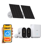 2 2 Tuya Aosu SL-C7P-2H Solar Camera Kit