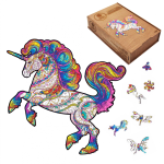 Fantasy Fantasy Puzzles Unicorn Wooden Puzzle XL Size (600 pieces)