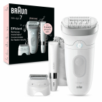 Braun Silk-&eacute;pil 7 7-441 40 pintsetid H&otilde;be, Valge