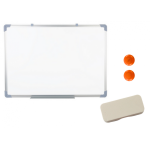 Lean Lean Toys Magnetic Dry Erase Board Sponge 2 Magnets 45x60cm