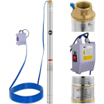 MSW Submersible pump for wells, 1000 W