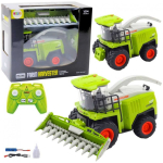 Lean Lean Toys Combine Harvester with Corn Harvester Remote Control RC 2.4G