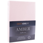 Sheet Sheet DecoKing Amber 180-200x200+30 cm, color: lilac