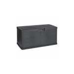 Outdoor Outdoor box IPAE Progarden Aalpha alp22can Anthracite polypropylene 118 x 59 x 57 cm
