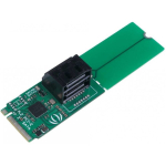 Seeed Seeed Studio PCIe 3.0x2 M.2 NGFF Key B to SATA 3.0 6Gb/s Converter - 2 Ports - JMB585 - for Odyssey-X86J4105 - Seeedstudio 10399