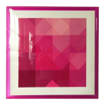 Kunsti Kunsti seinamaaling WALLY 80x80cm, roosa, akr&uuml;&uuml;l