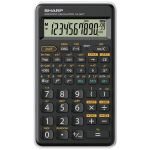 Sharp EL-501T kalkulaator Tasku Teaduslik kalkulaator Must, Valge