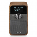 Sangean DDR-8 compacte houten DAB+ en FM radio met Bluetooth ontvangst, Vintage Walnut Personaalne Digitaalne Kreeka p&auml;hkel