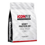 ICONFIT Whey Protein 80 valguvalgupulber, kreemiprahv, 1 kg