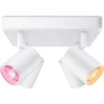 WiZ IMAGEO Spots 4x5W 22-65K RGB kohand, valge