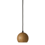 Frandsen Ball rippvalgusti, 12 cm, tamm