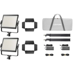 Valgustusseadmed Valgustusseadmed - Godox LP1200Bi K2 kahev&auml;rviline LED-paneelide komplekt must