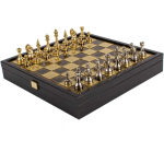 Manopoulos &bdquo;Classic Metal Staunton&ldquo; metallsatelli maletiga 34 cm l&otilde;uendiga