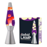 iTotal iTotal - Lava lamp - Lilla vedelik ja kollane vahak - 36 cm (1270401)