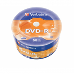 Verbatim 43788 t&uuml;hi DVD 4,7 GB DVD-R 50 tk