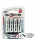 10x4 10x4 Ansmann Extreme Lithium Mignon AA LR 6
