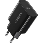 Ugreen 10191 mobiilseadme laadija Universaalne Must Vahelduvvool Kiirlaadimine Hoonesisene