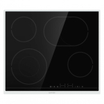 Gorenje ECT643BX Must, Roostevaba teras Sisseehitatud Keraamiline 4 tsoon(id)