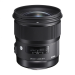 Sigma 24mm / f 1.4 DG HSM Art Sony FE MILC/SLR Laiobjektiiv Must