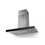 FABER FABER S.p.A. Stilo Glass Smart A90 Seinale kinnitatav Roostevaba teras 690 m&sup3;/h B