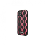 Karl Karl Lagerfeld KLHCP13SMNMP1P iPhone 13 mini 5.4" Hard Case, Pink/Pink Monogram Plate