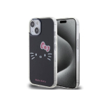 Hello Hello Kitty HKHCP15SHKHLK iPhone 15 6.1" czarny|black hardcase I
