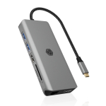 ICY ICY BOX IB-DK4061-CPD Juhtmega &uuml;hendatud USB 3.2 Gen 1 (3.1 Gen 1) Type-C Hall