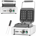 Hendi Professional waffle maker, large grill, 2 Brussels sprouts, 2200W