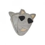 Siarhei Siarhei Ausianikau ind. activity pg. certificate no. 1130904 Scissor case "Raccoon" KF058/8