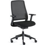 Toplux Comfo Mesh 2010 office chair, black