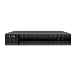 HiLook DVR-4CH-5MP DVR-salvesti Must