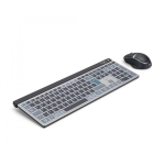 multi multi device keyboard and mouse set black