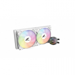 Zalman ALPHA24 White CPU Liquid Cooler 240mm Radiator 2 x 10 mm Fan ARGB pump Dual
